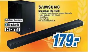 Expert Samsung Soundbar Hw-t550 Angebot