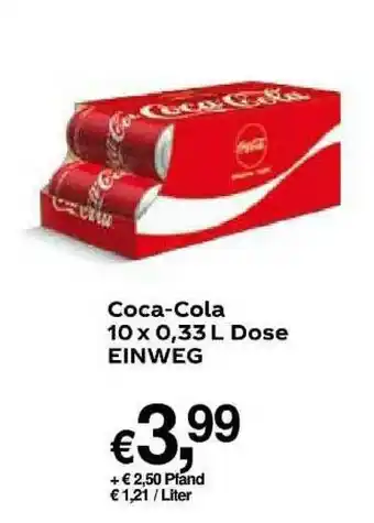 Logo Getränkemarkt Coca Cola Angebot