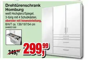 Möbelfundgrube Drehtürenschrank Homburg Angebot