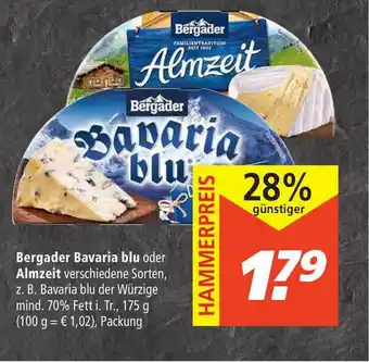 Marktkauf Bergader Bavaria Blu Oder Almzeit Angebot