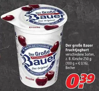 Marktkauf Der Große Bauer Fruchtjoghurt Angebot