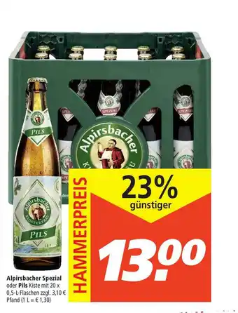 Marktkauf Alpirsbacher Spezial Oder Pils Angebot