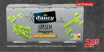 Marktkauf D'aucy Erbsen Angebot