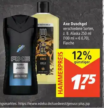 Marktkauf Axe Duschgel Angebot