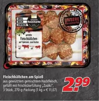 Marktkauf Fleischbällchen Am Spieß Angebot