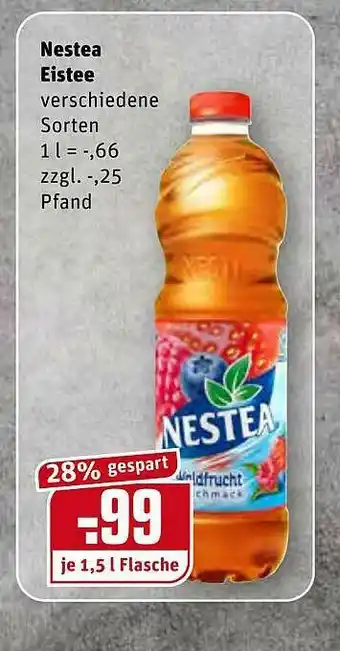 REWE Nestea Eistee Angebot