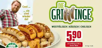 REWE Die Grilllinge Angebot