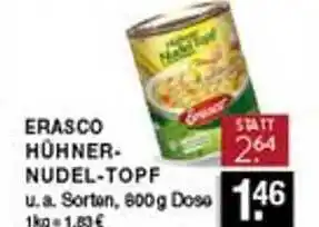 Edeka Zurheide Erasco Huhner Nudel-topf Angebot