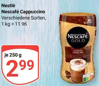 Globus Nestlé Nescafé Cappuccino 250 g Angebot