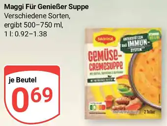 Globus Maggi für Genießer Suppe Angebot