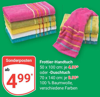 Globus Frottier Handtuch Angebot
