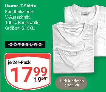 Globus Götzburg Herren T-Shirts 2er Pack Angebot