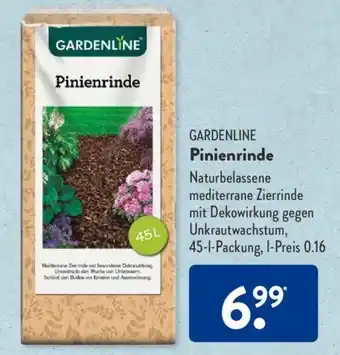 Aldi Süd Gardenline Piniernrinde Angebot