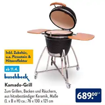 Aldi Süd buschbeck Kamado Grill Angebot