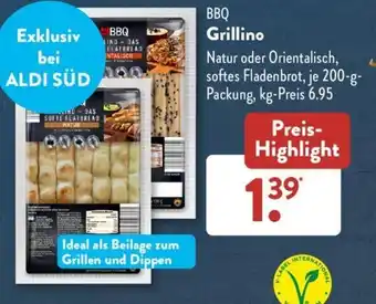 Aldi Süd BBQ Grillino 200 g Packung Angebot