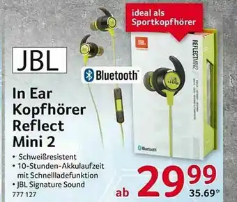 Selgros Jbl In-ear Kopfhörer Reflect Mini 2 Angebot