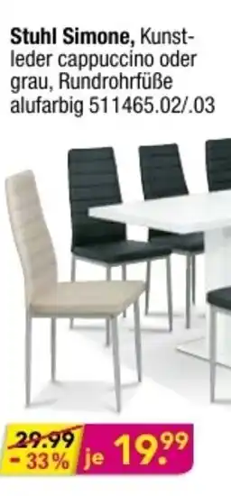 Möbel Boss Stuhl Simone Angebot