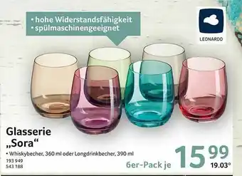 Selgros Leonardo Glasserie „sora” Angebot