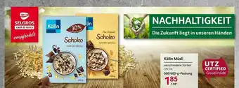 Selgros Kölln Müsli Angebot