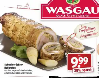 Wasgau Schweinerucken-Rollbraten Angebot