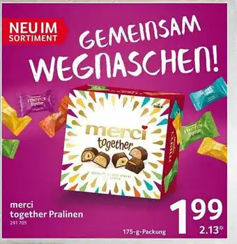 Selgros Merci Together Pralinen Angebot