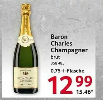 Selgros Baron Charles Champagner Angebot