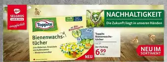 Selgros Toppits Bienenwachstücher Angebot