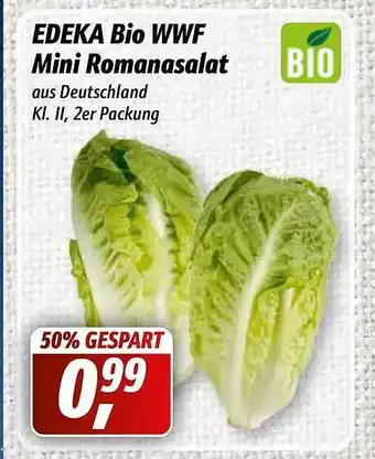 Simmel Edeka Bio Wwf Mini Romanasalat Angebot