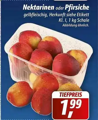 Simmel Nektarinen Oder Pfirsiche Angebot