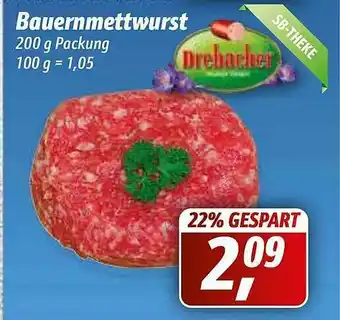 Simmel Drebacker Bauernmettwurst Angebot