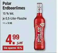 V Markt Polar Erdbeerlimes Angebot