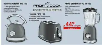 V Markt Profi Cook Wasserkocher, Toaster Oder Retro-standmixer Angebot