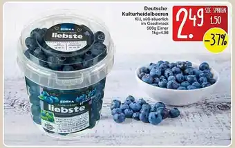 WEZ Deutsche Kulturheidelbeeren Angebot