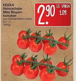 WEZ Edeka Heimatliebe Mini Rispentomaten Angebot