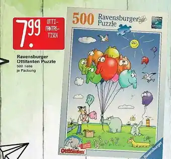 WEZ Ravensburger Ottifanten Puzzle Angebot