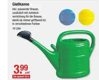 V Baumarkt Gießkanne Angebot