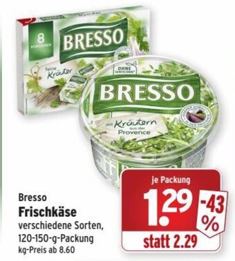 Wasgau Bresso frischkase Angebot