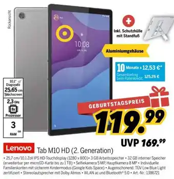 MEDIMAX Lenovo Tab M10 HD (2. Generation) Angebot