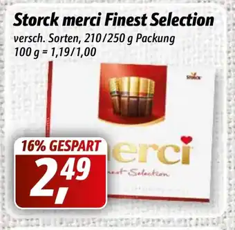 Simmel Storck Merci Finest Selection 210/250g Angebot