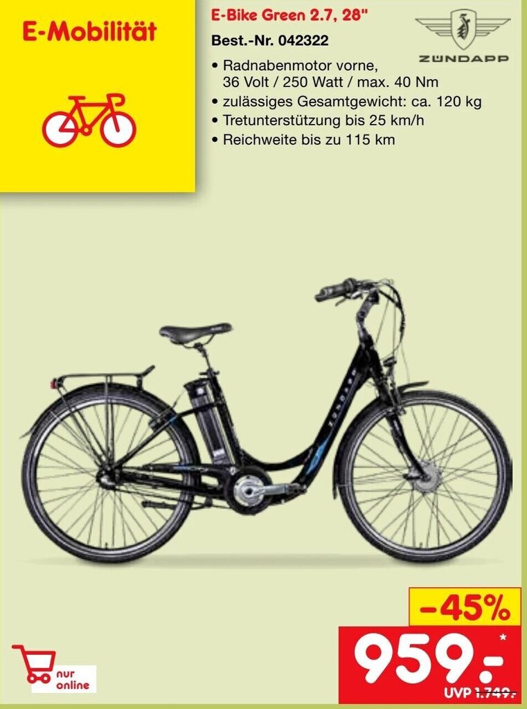 E Bike Bei Netto