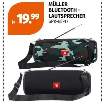 Müller Muller BT-Lautsprecher | SPK-BT-17 Angebot