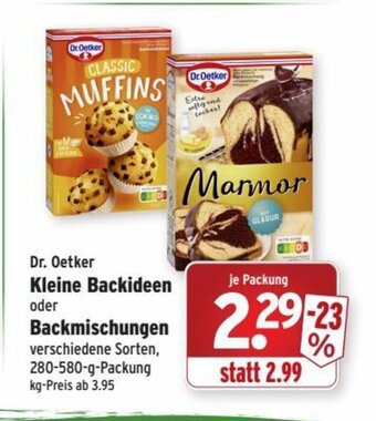 Wasgau Dr. Oetker kleine backideen Angebot