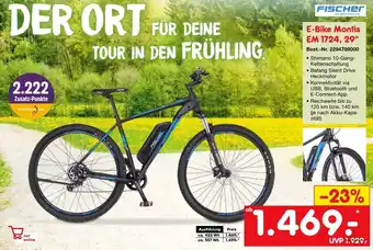 Netto Marken-Discount Fischer E-Bike Montis EM 1724, 29" Angebot