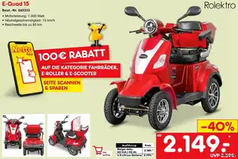 Netto Marken-Discount Rolektro E-Quad 15 Angebot