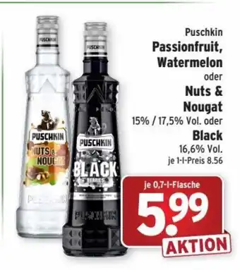 Wasgau Puschkin passionfruit 0,7-L Angebot