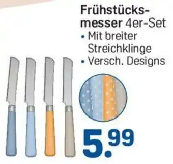 Rossmann Frühstücksmesser 4er Set Angebot