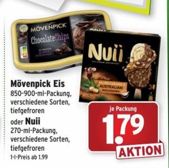 Wasgau Movenpick eis Angebot