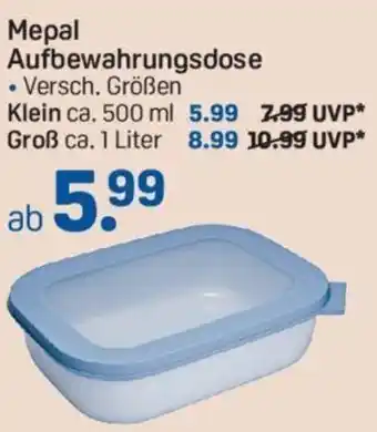 Rossmann Mepal Aufbewahrungsdose Angebot