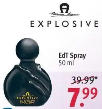 Rossmann Etienne Aigner Explosive EdT Spray 50 ml Angebot