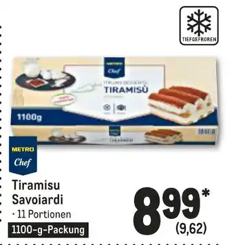 METRO Metro Chef Tiramisu Savoiardi 1.1kg Angebot